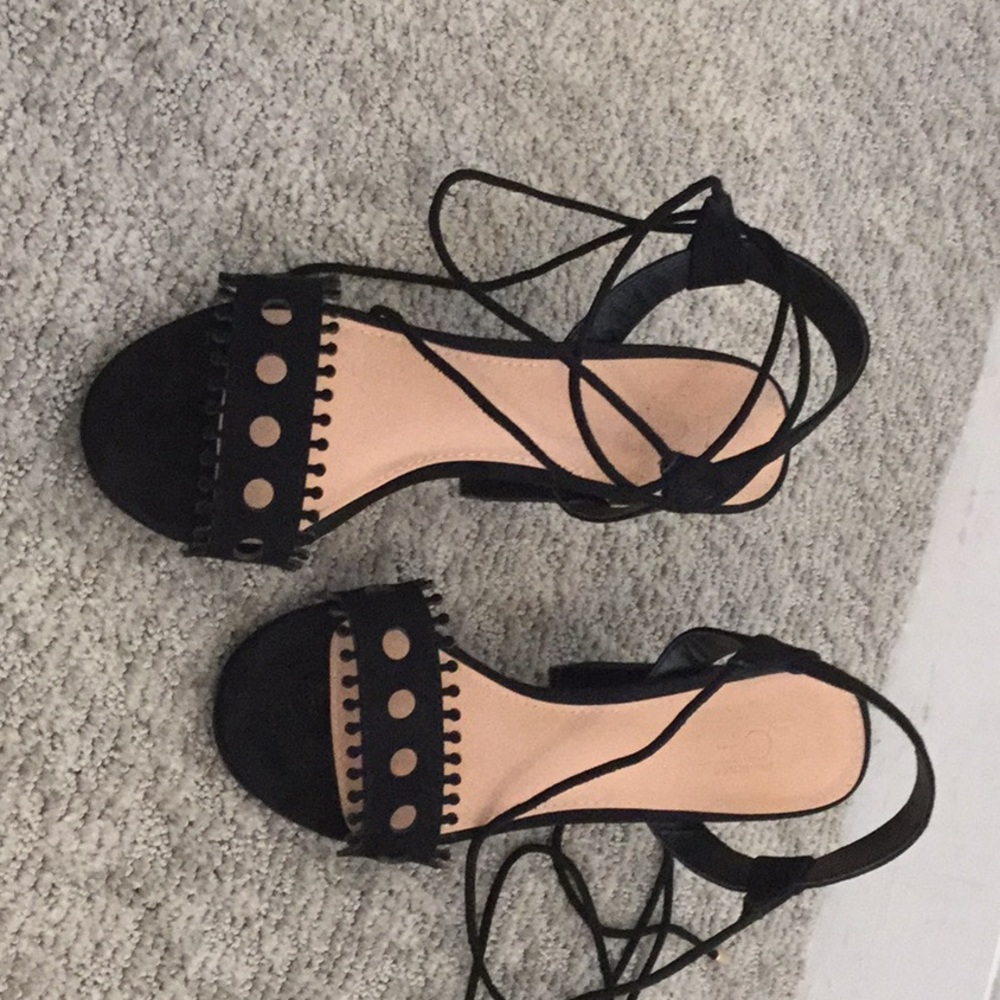 Strappy heels